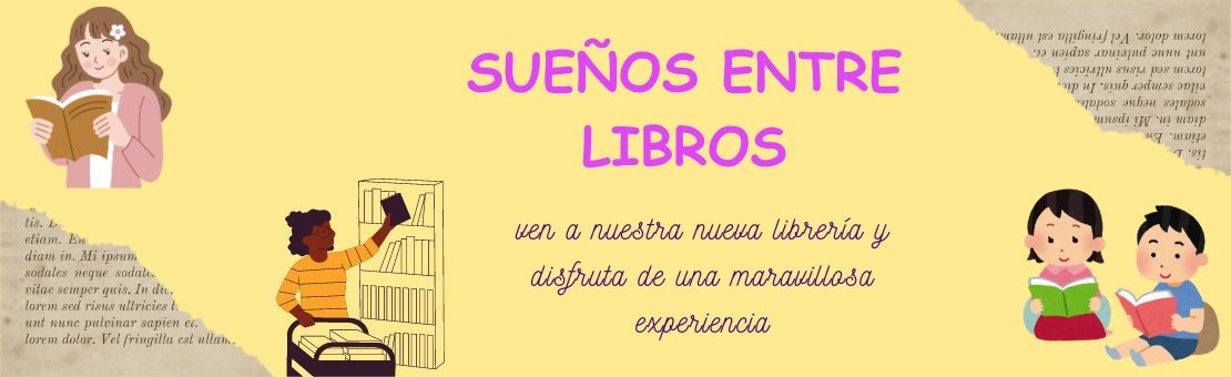 descripción de la librería con un texto para animar a la gente a que venga